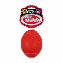 Piłka rugby na przysmaki naturalna guma, aromat waniliowy 8cm Pet Nova