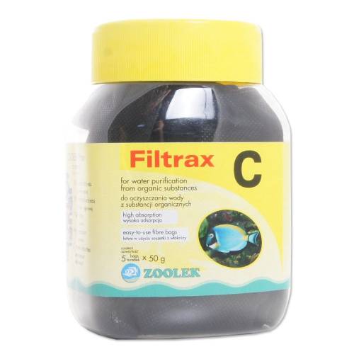 Zoolek Filtrax C 250g - węgiel aktywny w woreczkach (5 szt)