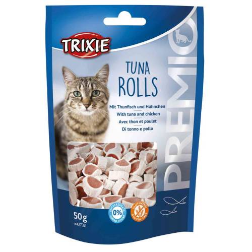 Roladki z tuńczyka przysmak przekąska dla kota 50g Trixie