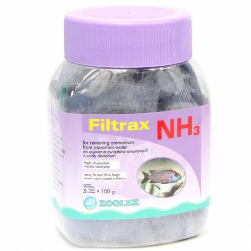 Zoolek Filtrax NH3 500g wkład filtracyjny pochłania trujący amoniak