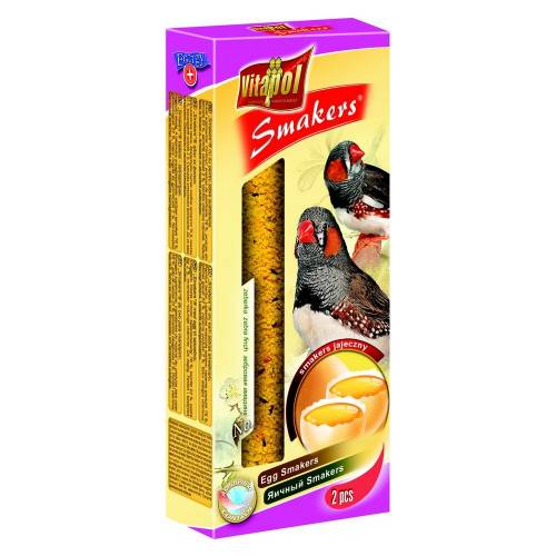 Vitapol Kolba smakers jajeczny dla zeberki i ptaków egzotycznych 2szt