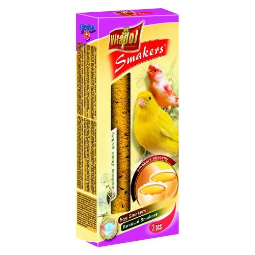 Vitapol Kolba smakers jajeczny dla kanarka 2szt (50g)