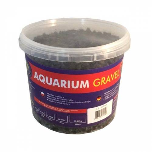 Aqua Nova Żwir bazaltowy czarny 5-10mm 5kg (wiaderko)