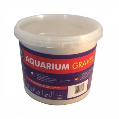Aqua Nova Piasek akwarystyczny kwarcowy 0,1-1mm 5kg (wiaderko)