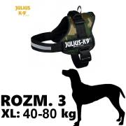 Szelki dla psa Julius-K9 XL do 80kg kamuflaż