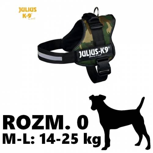 Szelki dla psa Julius-K9 M-L do 25kg kamuflaż