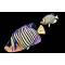 Poduszka maskotka ryba Ustniczek królewski 32cm Gaby