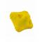 Piłka wariatka z naturalnej gumy żółta aromat waniliowy 6cm