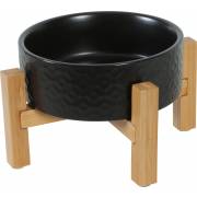Miska ceramiczna na drewnianym stojaku 0,3l Zolux