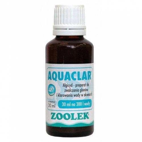 Zoolek Aquaclar preparat do usuwania glonów i klarowania wody 30ml