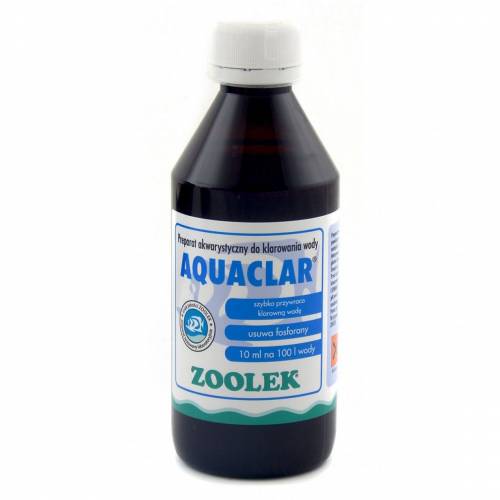 Zoolek Aquaclar preparat do usuwania glonów i klarowania wody 250ml