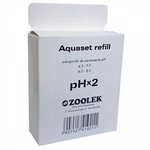 Zoolek Aquaset Refill pHx2 uzupełnienie testu pH