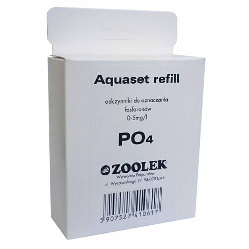 Zoolek Aquaset Refill PO4 uzupełnienie test na jony fosforanowe