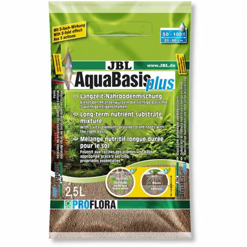 JBL Aquabasis Plus 2,5l - substrat do akwarium słodkowodnego