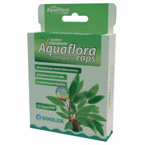 Zoolek Aquaflora Complete Caps kompletny nawóz dla roślin do podłoża