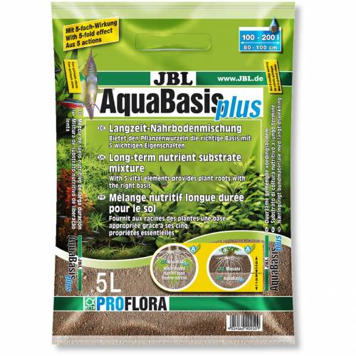 JBL Aquabasis Plus 5l - substrat do akwarium słodkowodnego