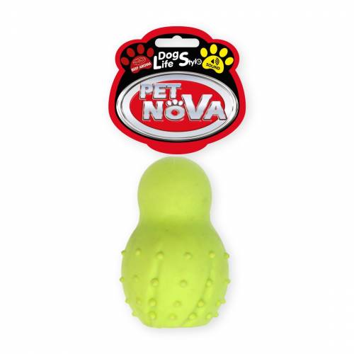 Pet Nova Gryzak piłka z dzwonkiem o zapachu wołowiny 9,5cm (jumper)