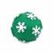 Pet Nova Winylowa piłka zimowa z płatkami śniegu 7,5cm
