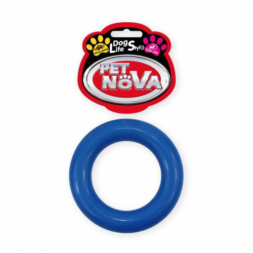 Pet Nova Ringo wykonane z naturalnej gumy aromat waniliowy 9cm