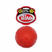 Piłka futbolowa naturalna guma aromat waniliowy 7cm Pet Nova