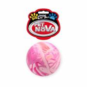 Piłka pływająca pełna naturalna guma aromat waniliowy 6cm Pet Nova