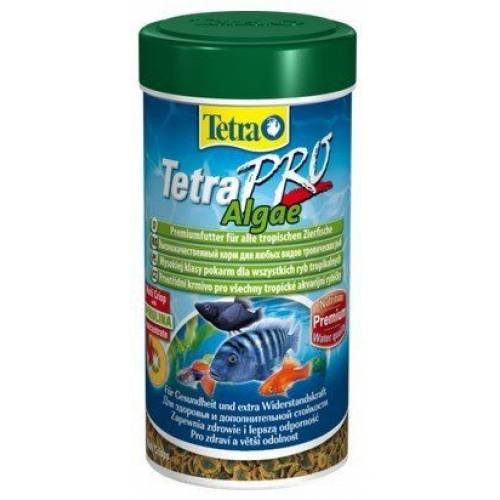 Pokarm ze spiruliną dla ryb roślinożernych Tetra Pro Algae 250ml